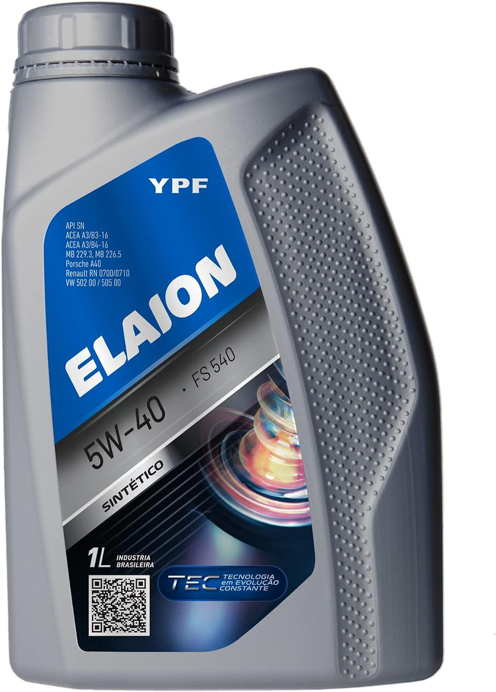óleo de motor elaion fs540 5w40 vw 502.00