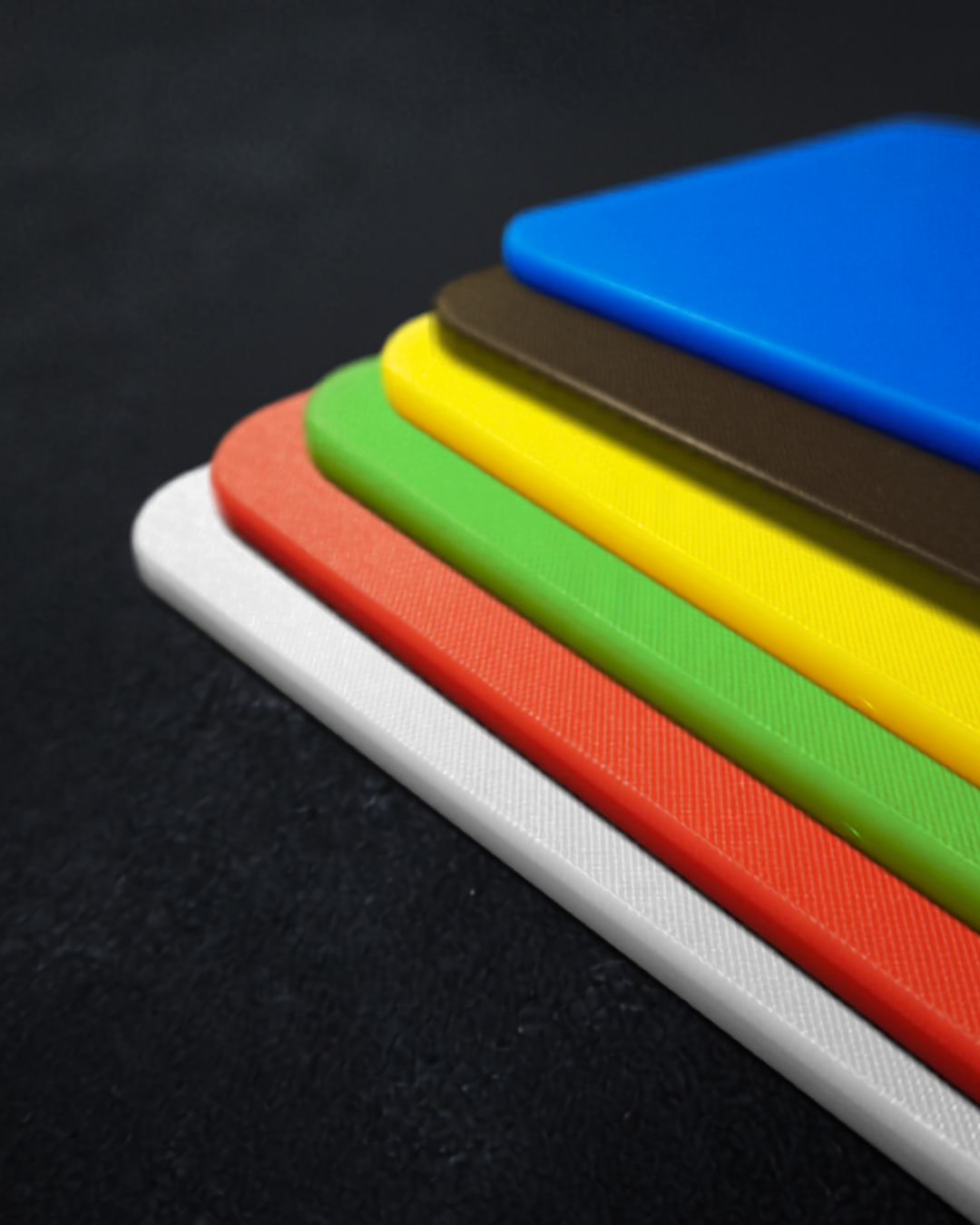 Tablas de Corte Colores Grande 45x61cm - 12mm de espesor