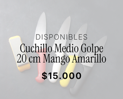 Cuchillo Medio Golpe 20cm