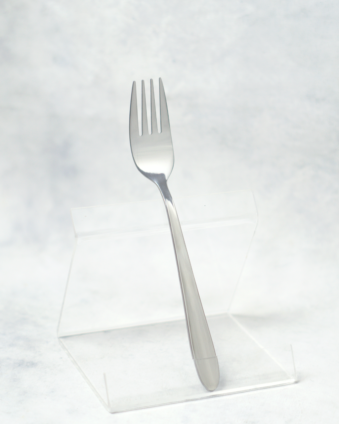 12 Unidades Tenedor de Mesa con acabado liso