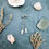Thumbnail: Pearl Chain Stud Dangles - Gold or Silver 