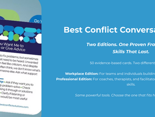 Best Conflict Conversation Cards