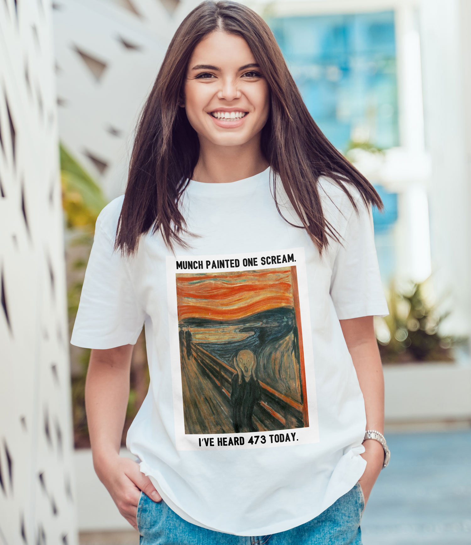 "The Scream" - Mommy T-shirt