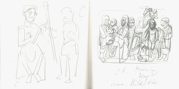 Christian Ulrich, 2017, Zeichenbuch