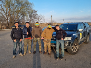 We handed over cars to the soldiers of the 53rd Mechanized Brigade