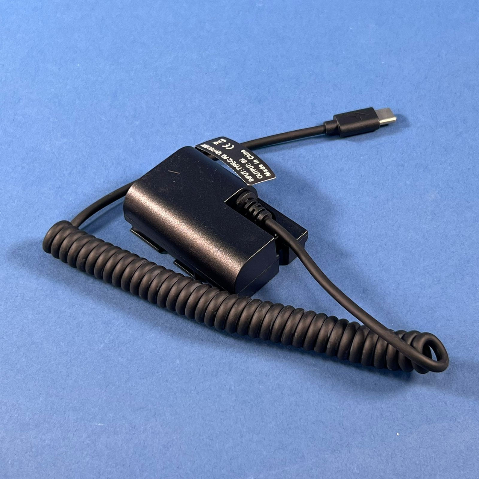 Andoer Type-C DR-E6 Batería DC 20W PD Adaptador de reemplazo para Canon
