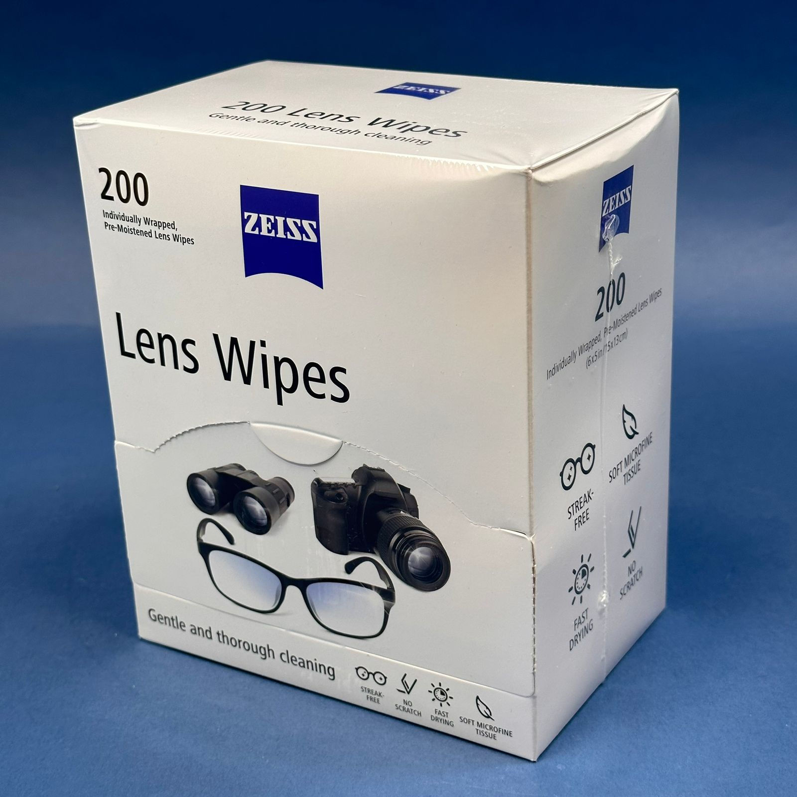 Toallitas para lentes Zeiss - 200 unidades