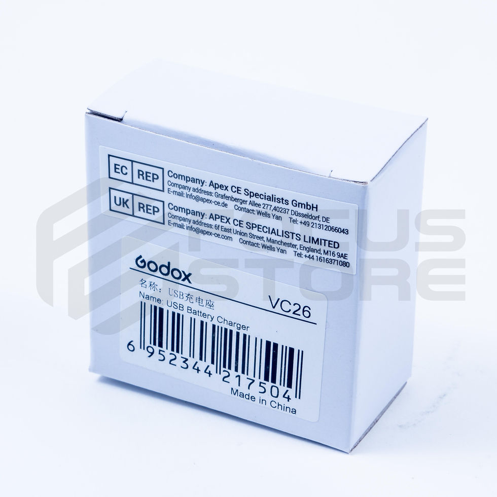 Miniatura: Cargador USB Godox VC26 para batería V1