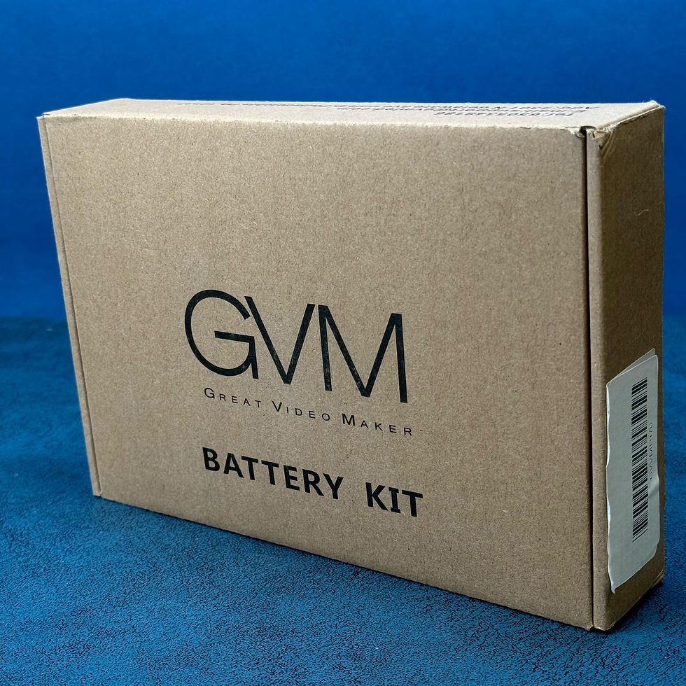 Miniatura: GVM 2 baterías NP-F970 con cargador dual y adaptador de montaje en V