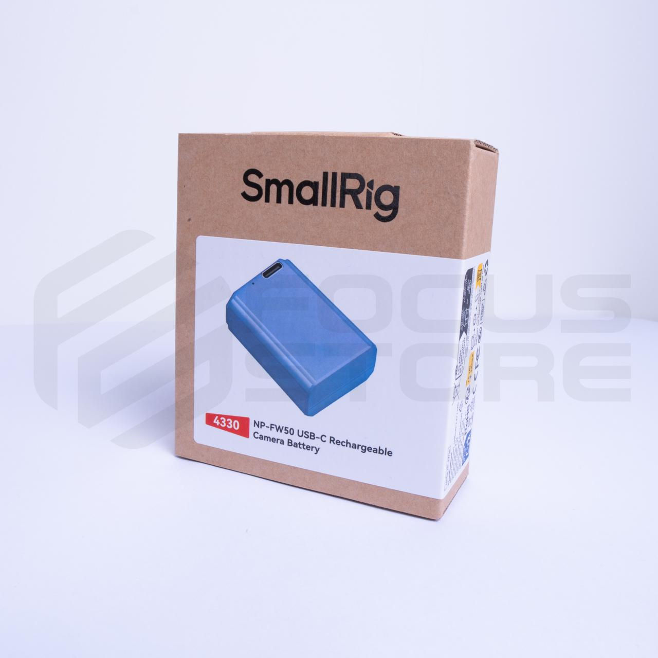 SMALLRIG - Batería NP-FW50 USB-C de 1030 mAh (azul)