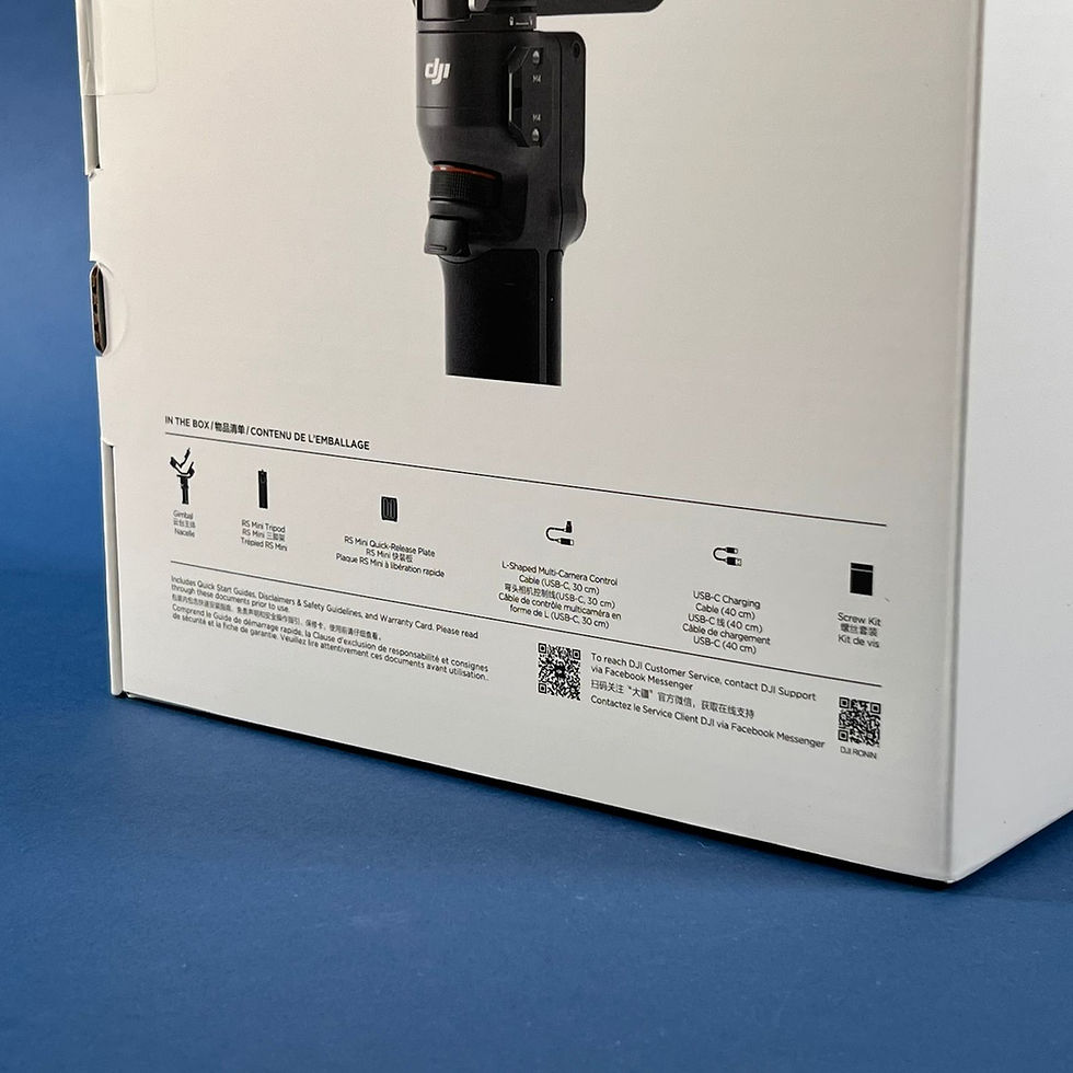 Miniatura: DJI RS 3 Mini, cardán sin espejo de 3 ejes, carga útil probada de 4.4 lbs