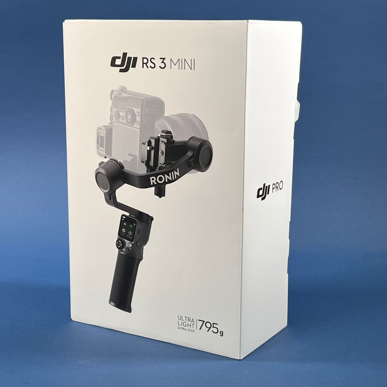 DJI RS 3 Mini, cardán sin espejo de 3 ejes, carga útil probada de 4.4 lbs