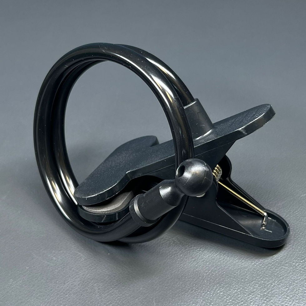 Miniatura: Soporte universal flexible con clip de cuello de cisne para celular