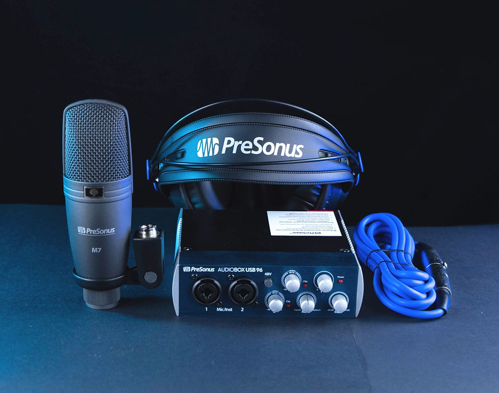 Miniatura: PreSonus AudioBox 96 Studio kit Completo:Interfaz,microfono y auriculares