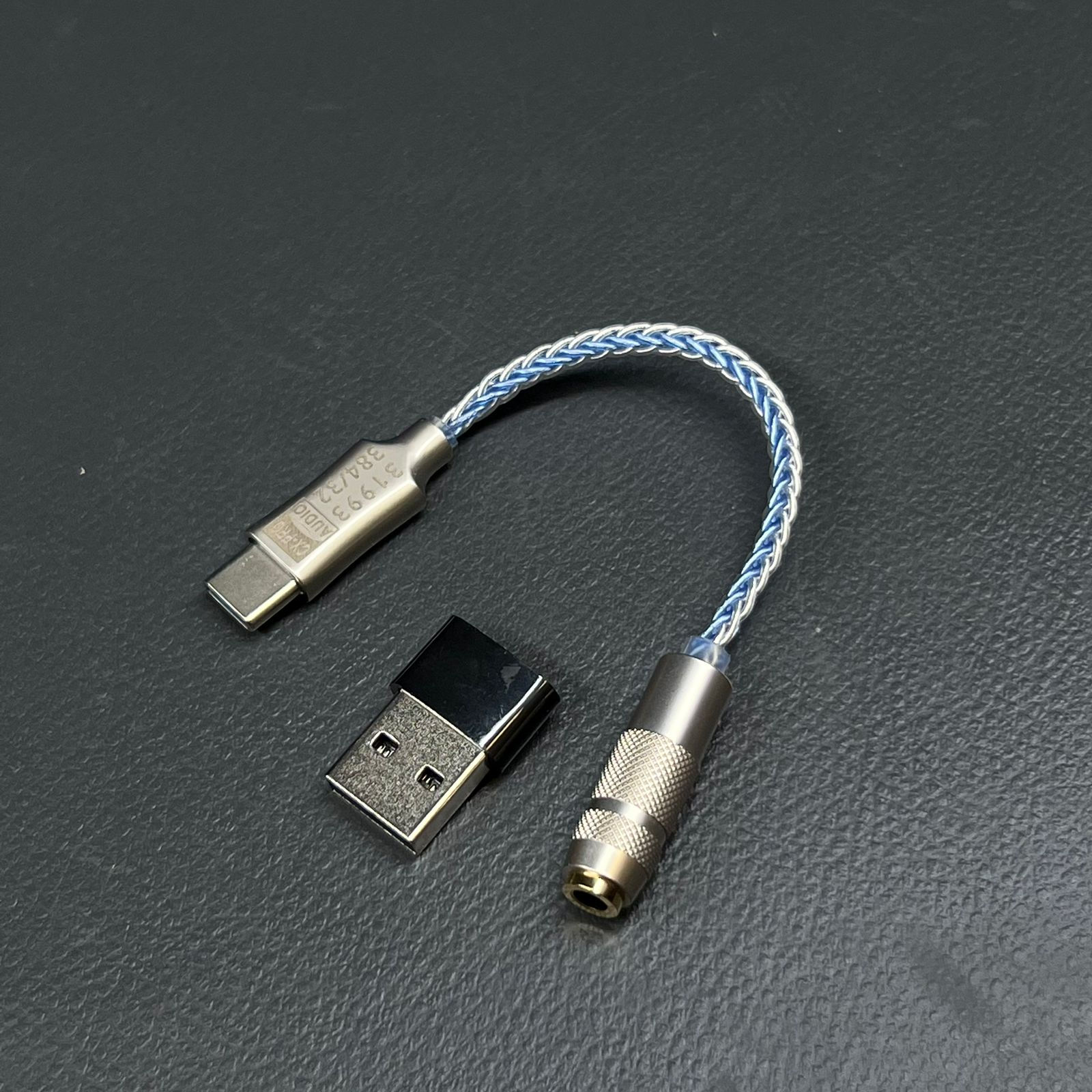 Adaptador de audio USB C a 3.5mm
