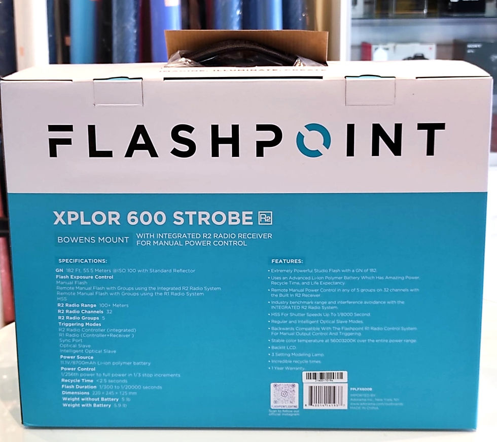 Miniatura: Flashpoint AD600 Manual- (Godox AD600)(Version 1) + Maleta