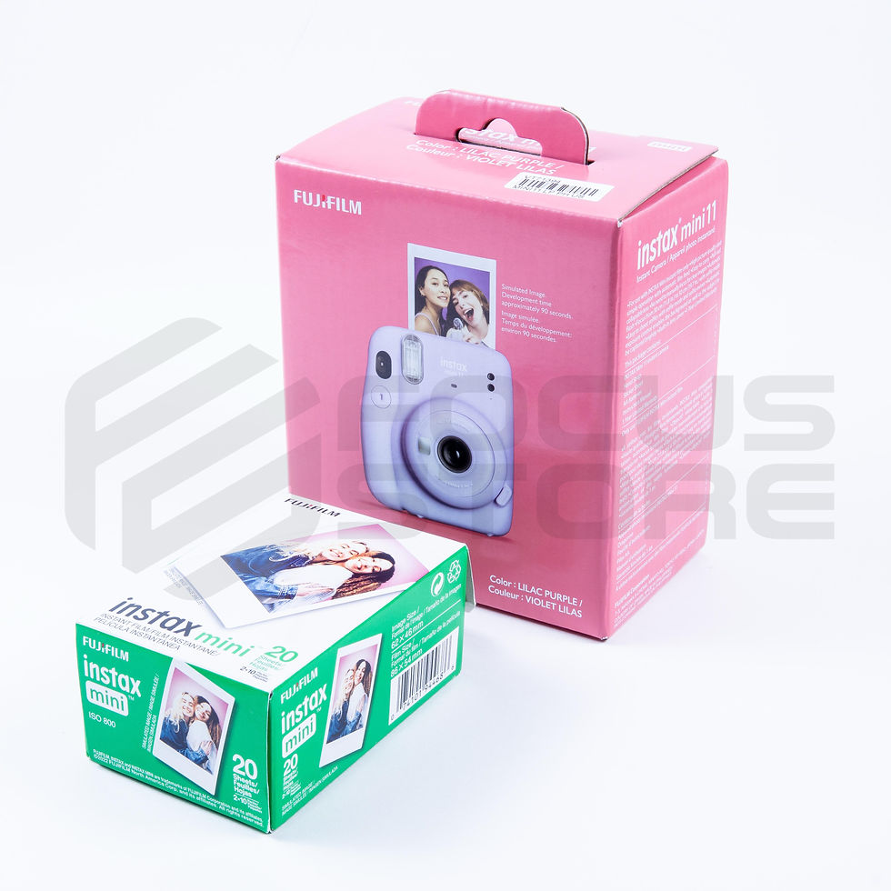 Miniatura: Fujifilm Cámara Instax Mini 11 (Morado Lila) + pack 20 mini peliculas