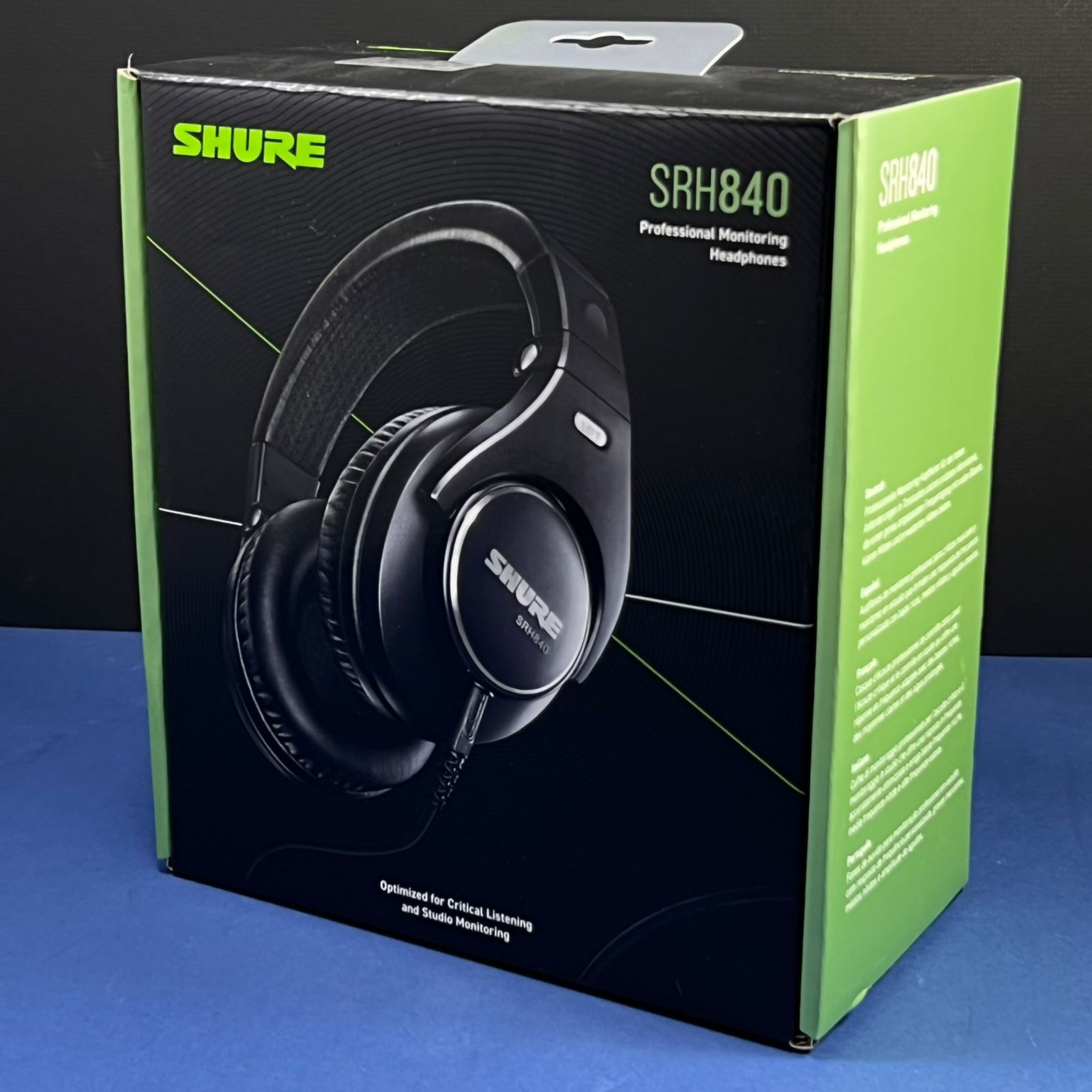 Audífonos Shure SRH840 de monitoreo profesional con respaldo cerrado Over-Ear