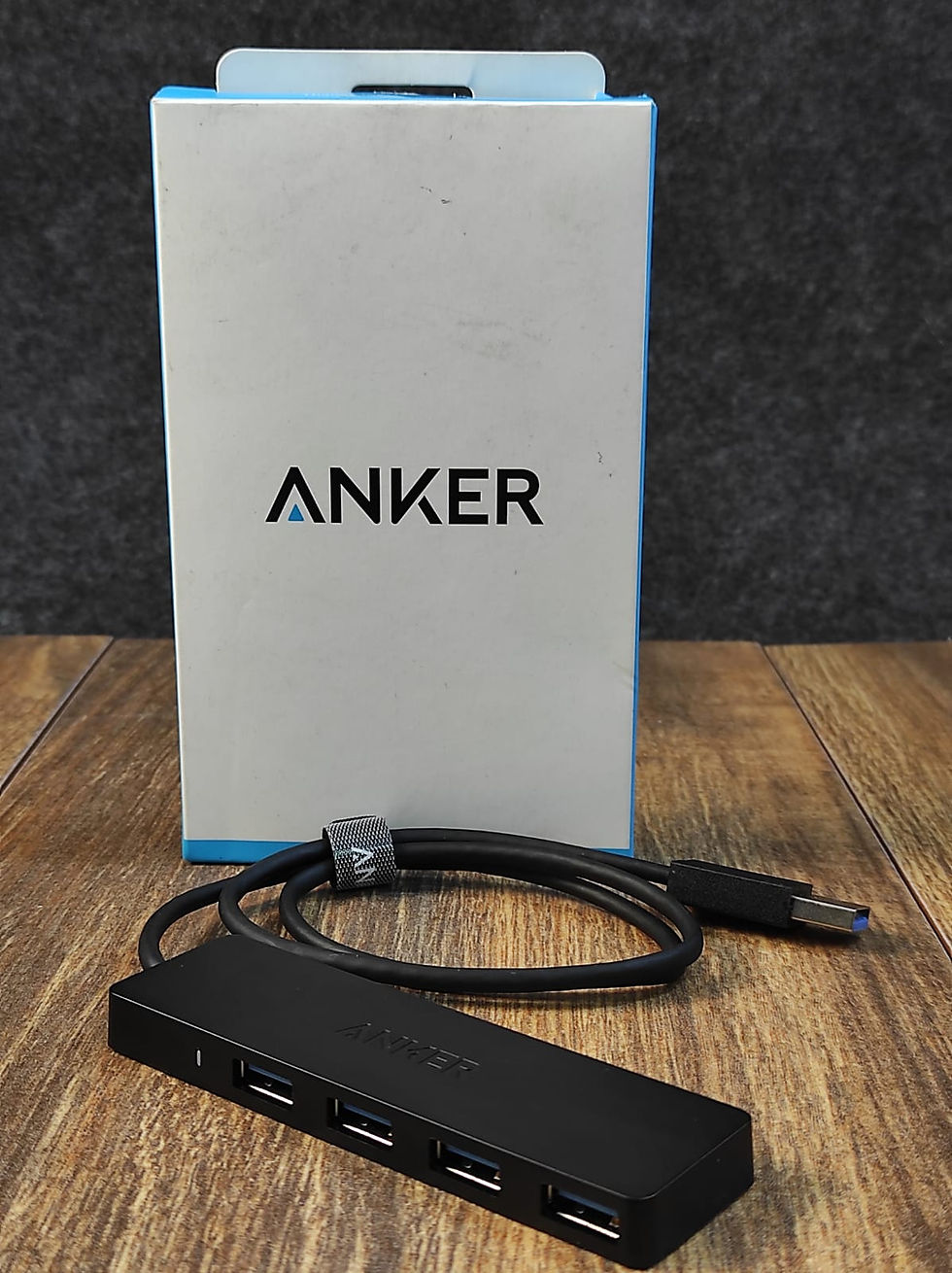 Miniatura: Anker - Hub de datos ultrafino USB 3.0 de 4 puertos