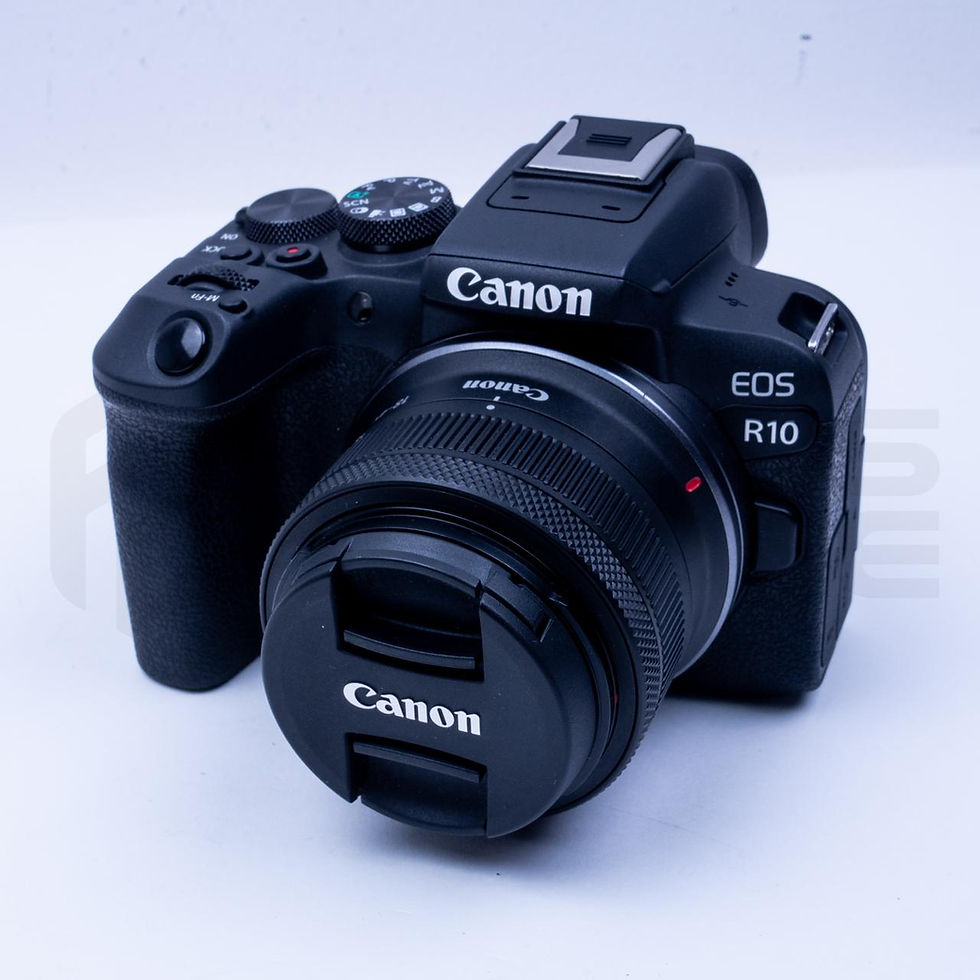 Miniatura: Canon EOS R10 + lentes  RF-S 18-45mm y RF-S 55-210mm + bolso