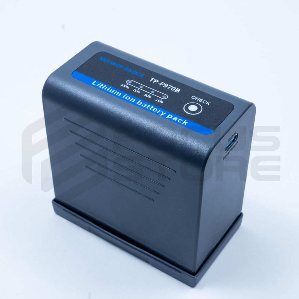 Miniatura: Neewer - 1 batería NP-F970 de 7800 mAh, con USB-C de 20W