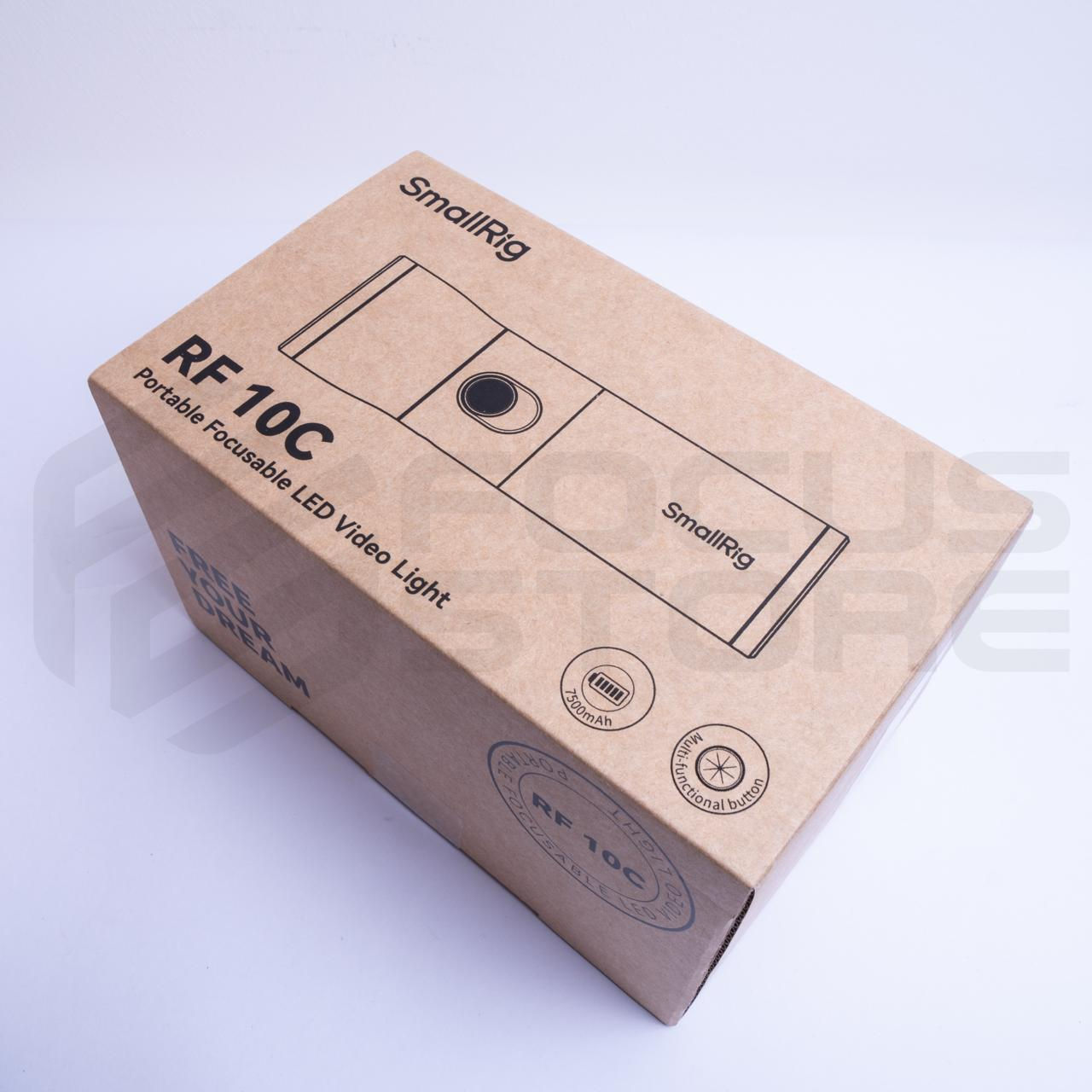 SmallRig Luz LED portátil y enfocable RF 10C de 10W