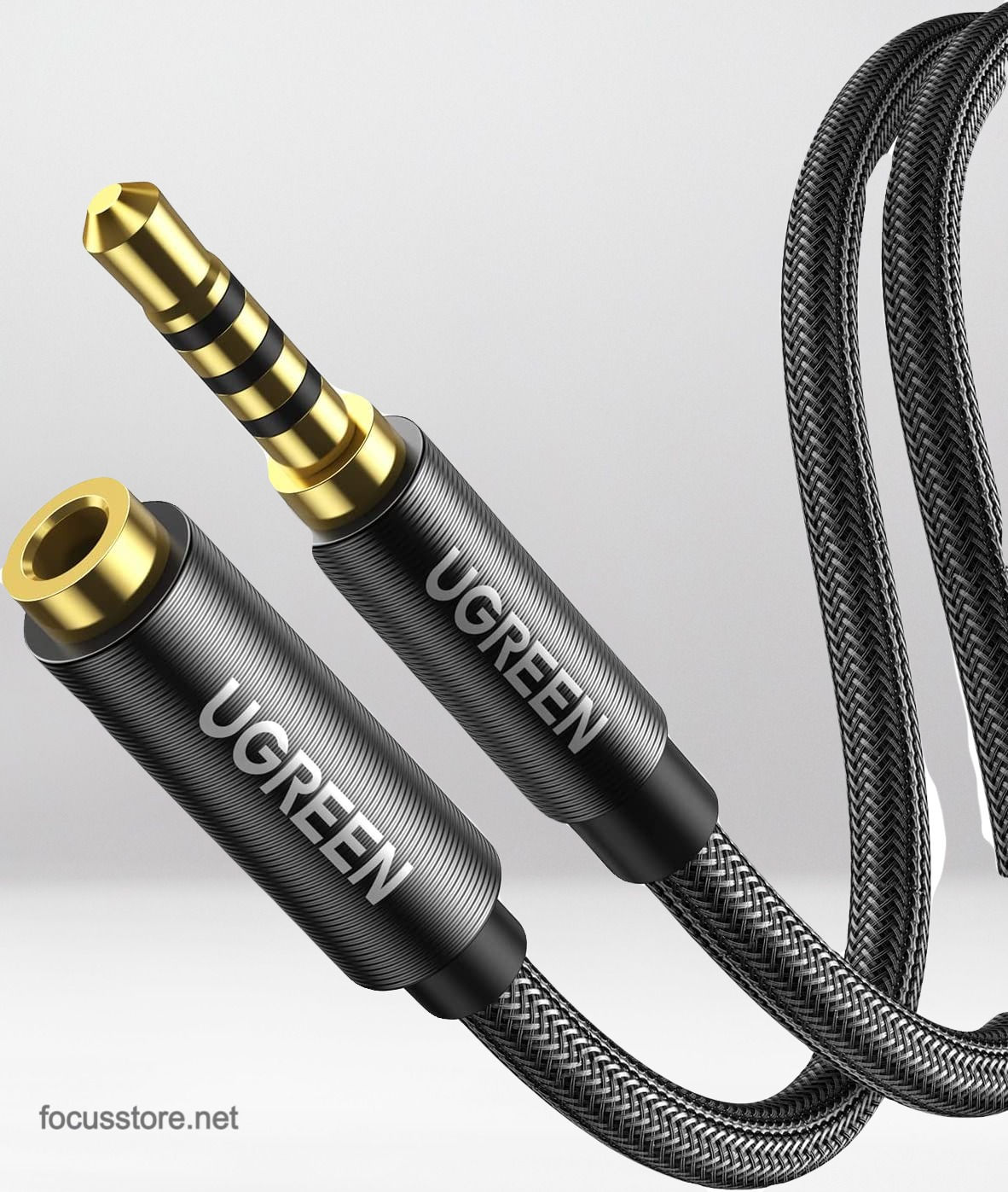 UGREEN - Cable de extensión TRRS de 4 polos de 3.5mm (6ft)