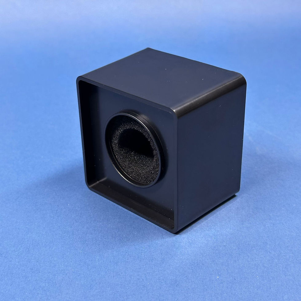Miniatura: Base Cuadrada para micrófono, negro