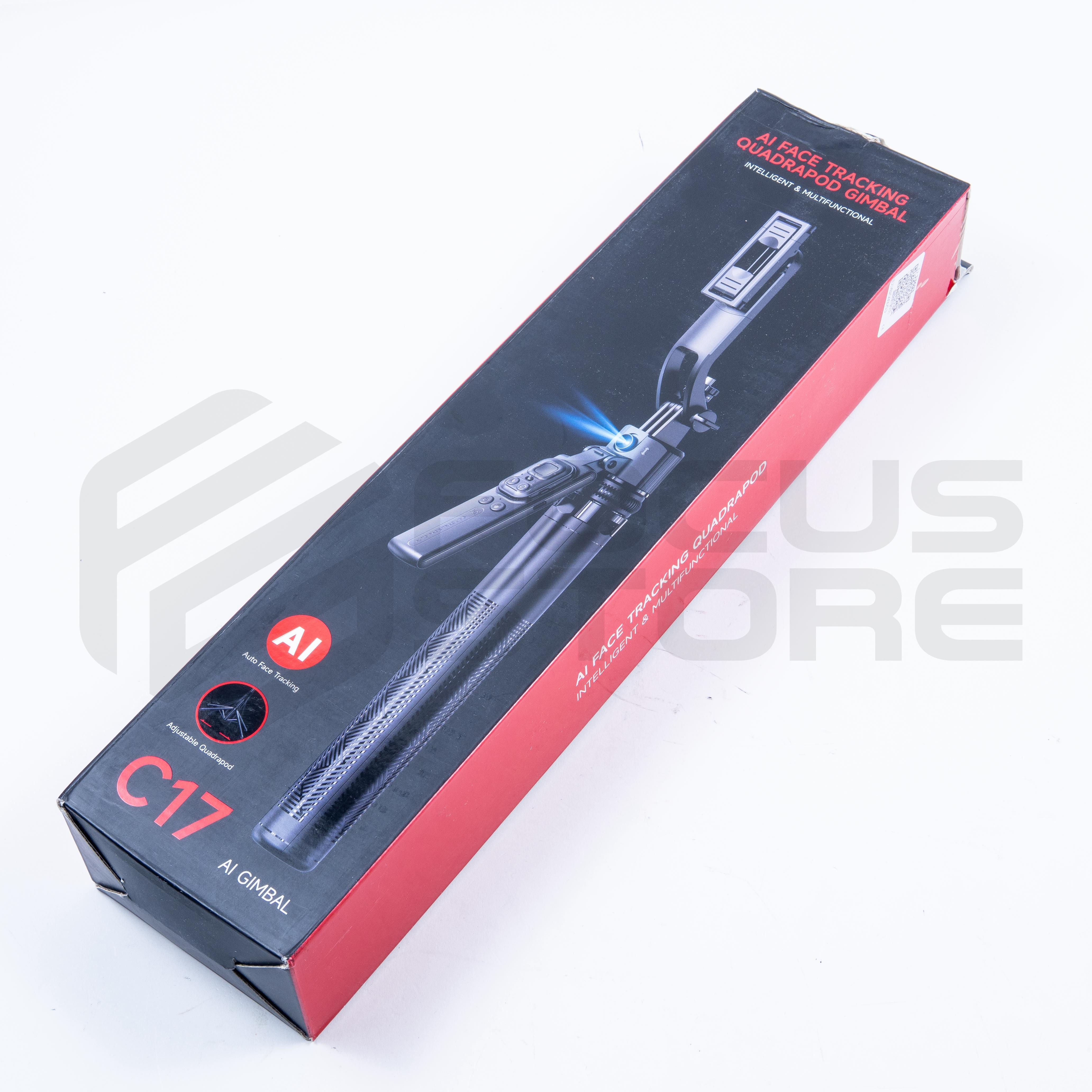 Andoer - Trípode 64 pulgadas, seguimiento automático de cara, rotación 360°