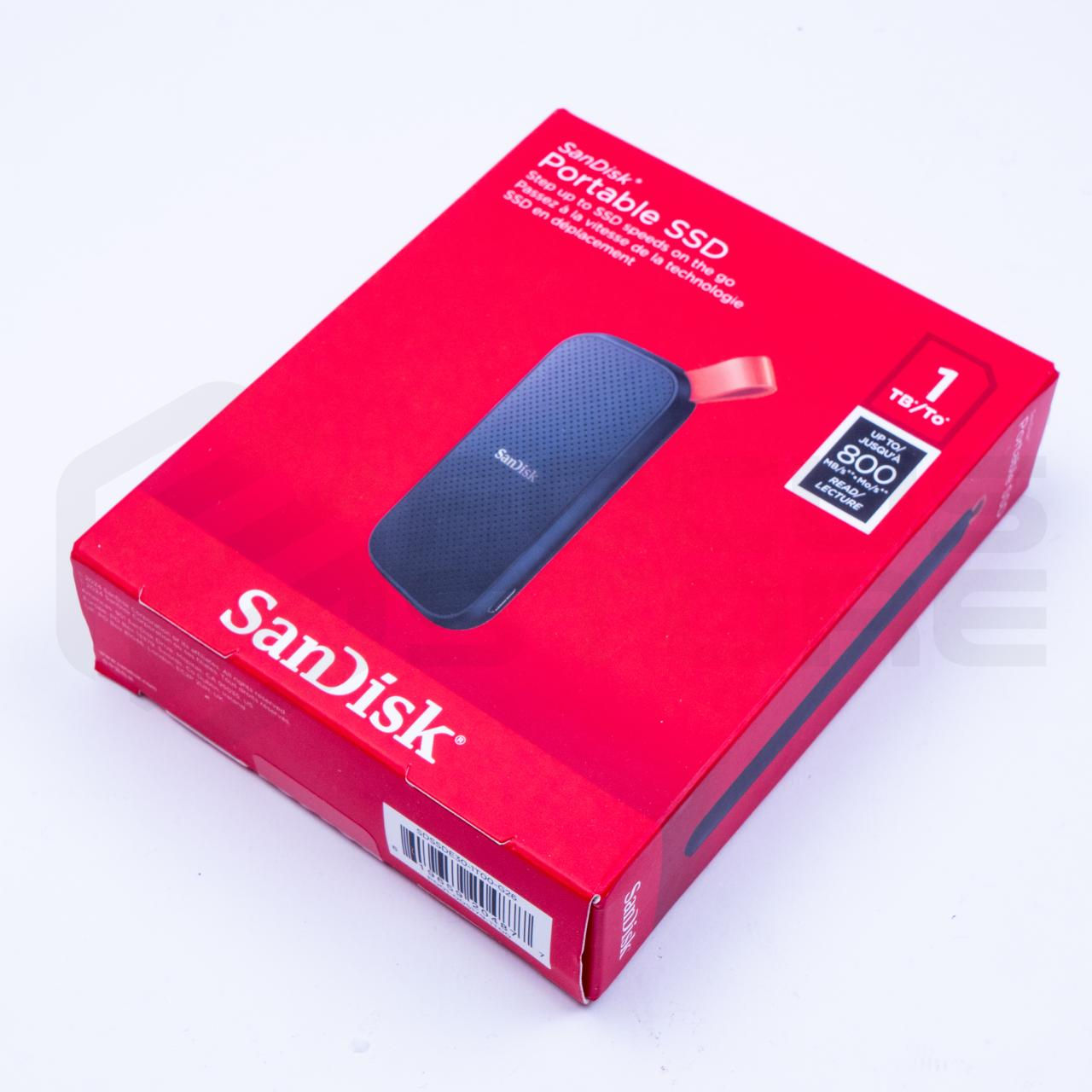 SanDisk 1TB Disco SSD, 800 MB/s, USB-C, USB 3.2 Gen 2