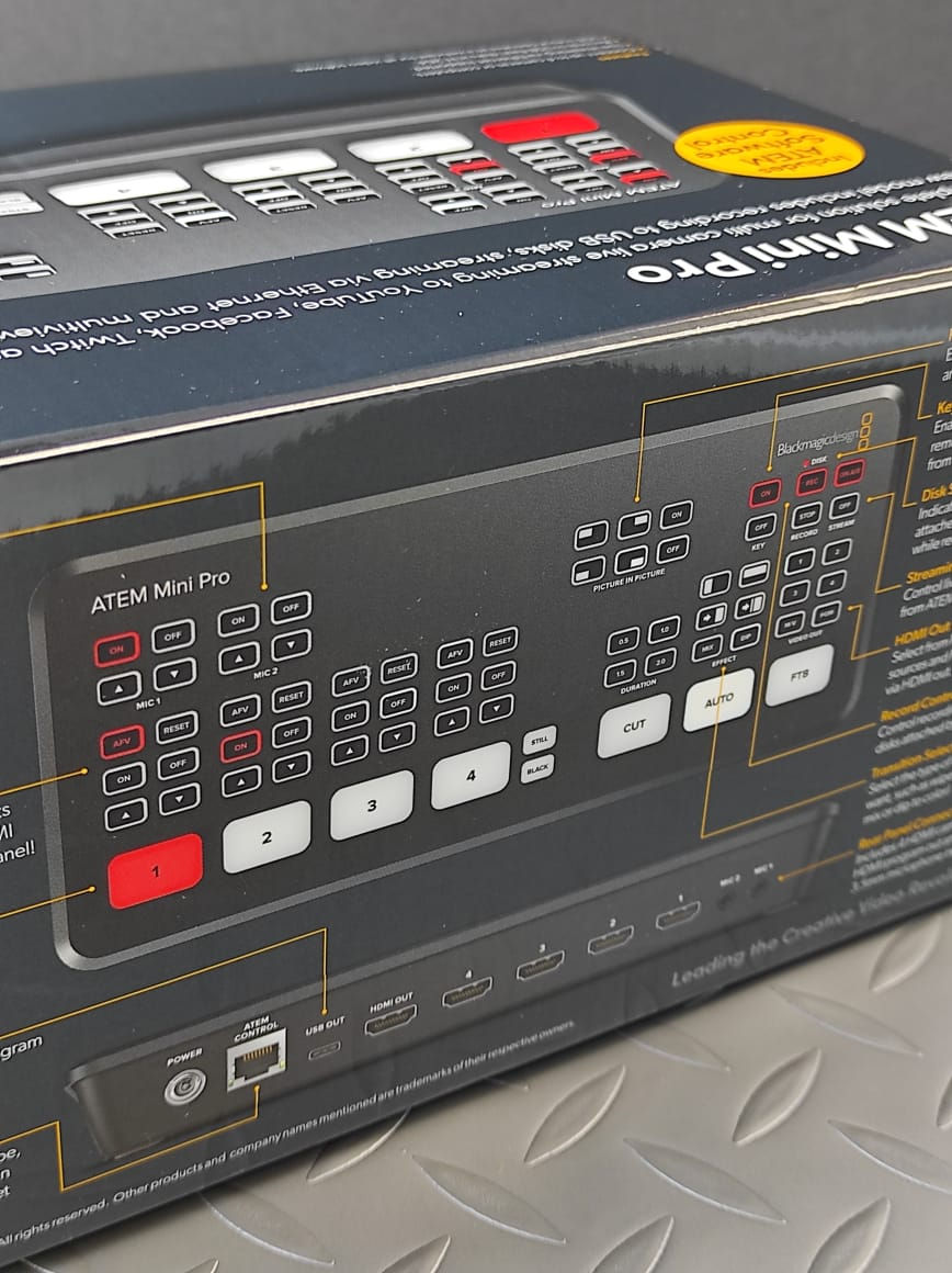 Miniatura: Blackmagic Design ATEM Mini Pro HDMI Live Stream