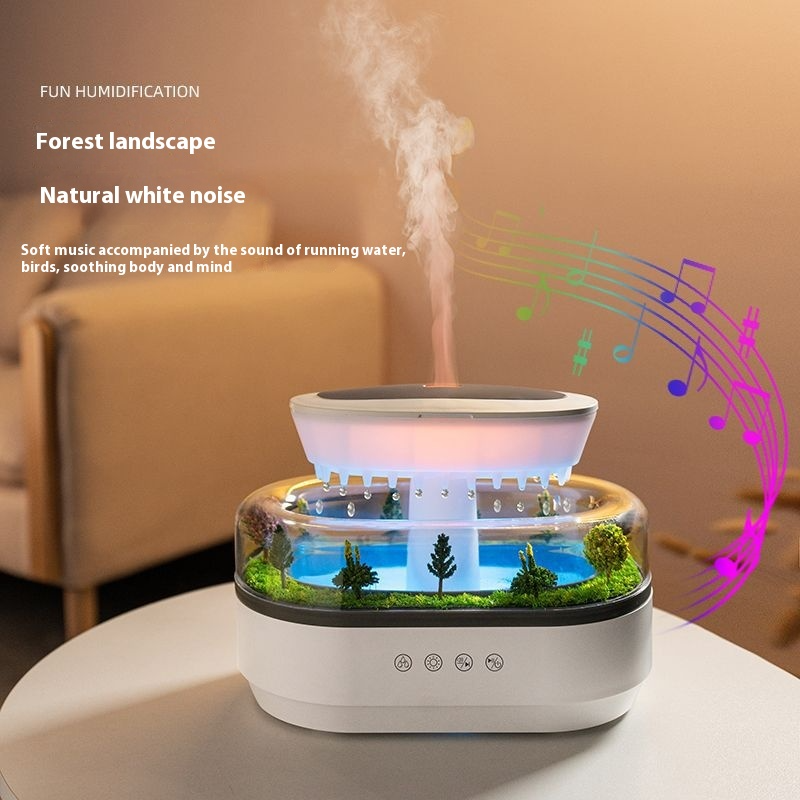 Thumbnail: Raindrop Aroma Diffuser & Humidifier with Ambient Light