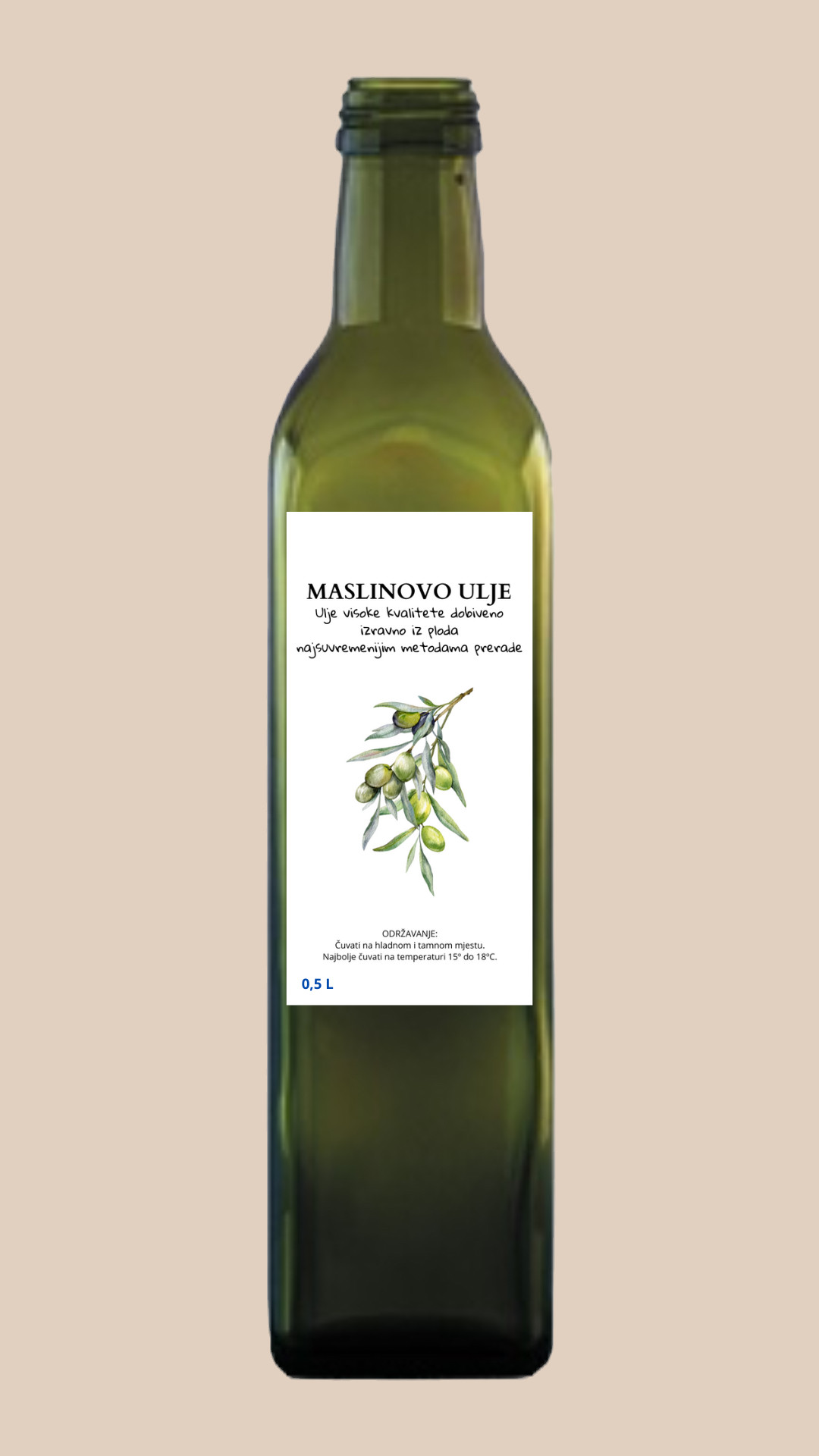 MASLINOVO ULJE - 0,5L