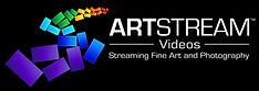 Art Stream Videos color logo black background