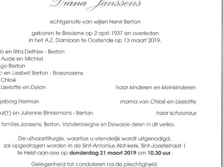 Overlijdensbericht