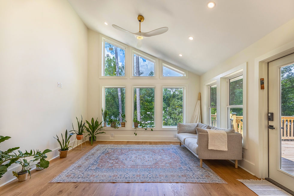Custom home remodel on Sheffield Drive in Atlanta by YMH Construction