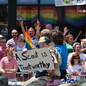 Boy Scouts Threatened By Pentagon Over "Gender-Fluid Ideological Stances"