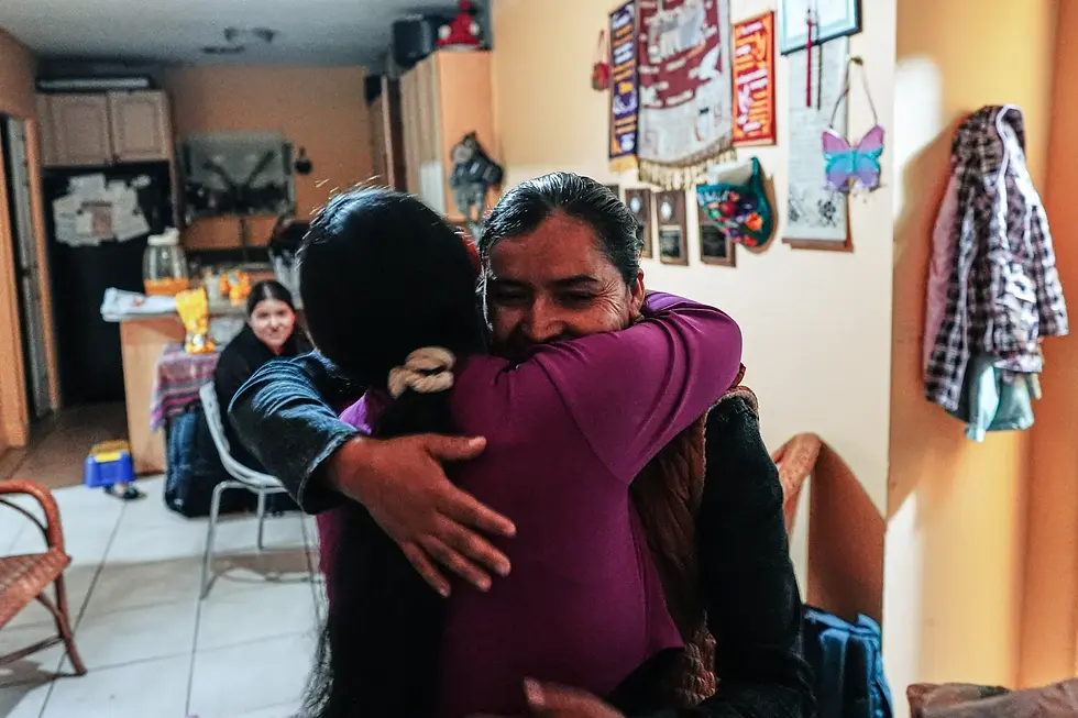 Alva López’s sister Morelba said she knew she was going to come back. Rebecca Blackwell/AP