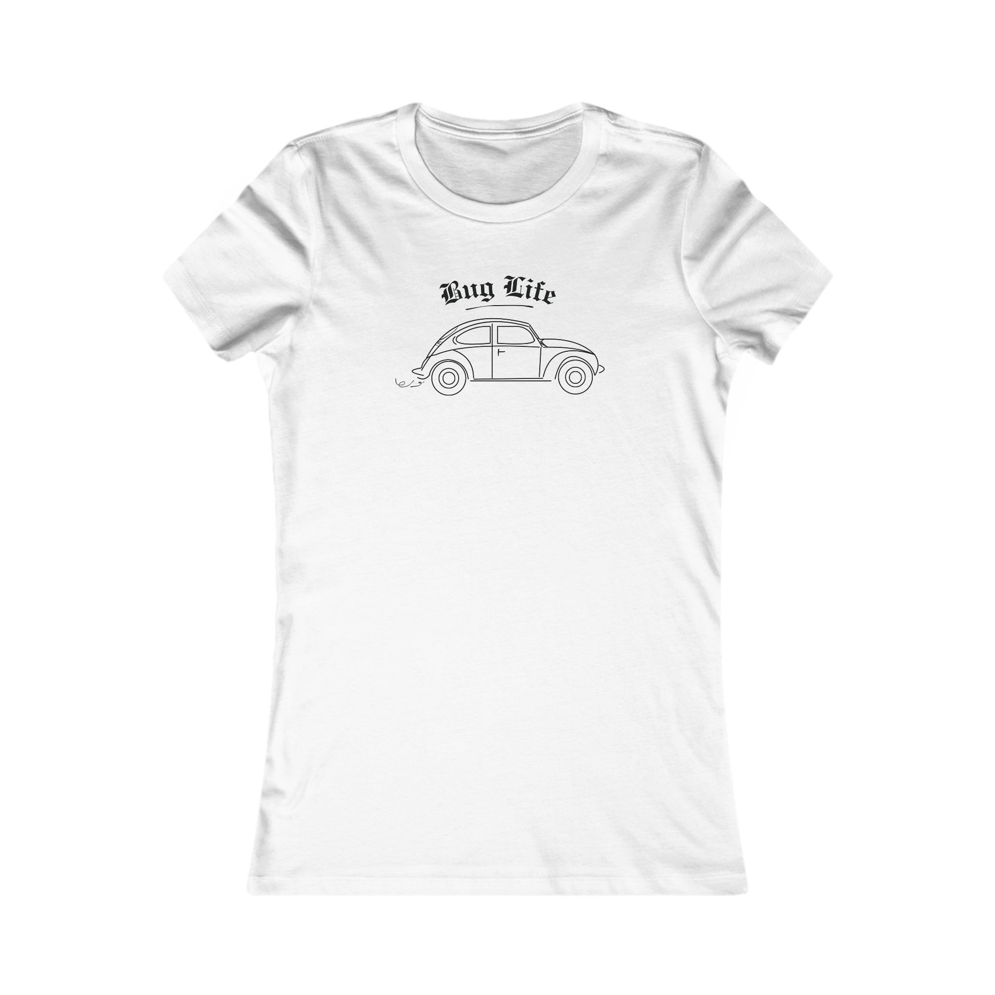 Sketch Bug Life (Black Text) - Women's Favorite Tee