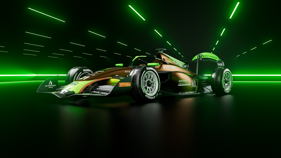 AIX Racing - Garage Desktop Wallpaper -Cian Shields -