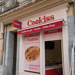 Façade de la boutique Cookiss à Toulon