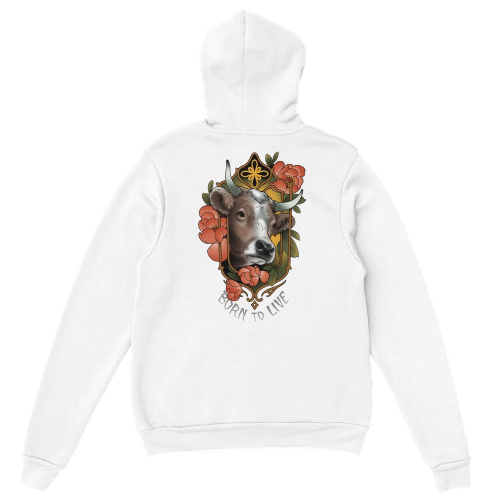 Cow Hoodie (Born to Live Collection)