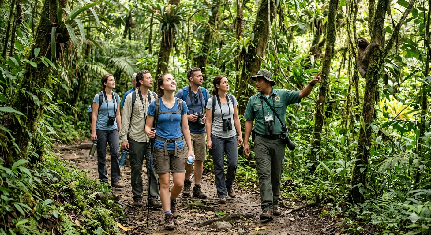コスタリカの観光業（イメージ）