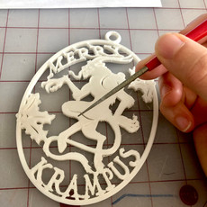 Krampus Ornament 3D print