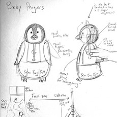 Baby Penguin sketch