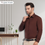 Thumbnail: Rich Chocolate Brown Formal Shirt