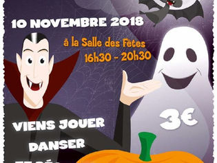 N'oubliez pas de réserver votre 10 novembre pour...HALLOWEEN !