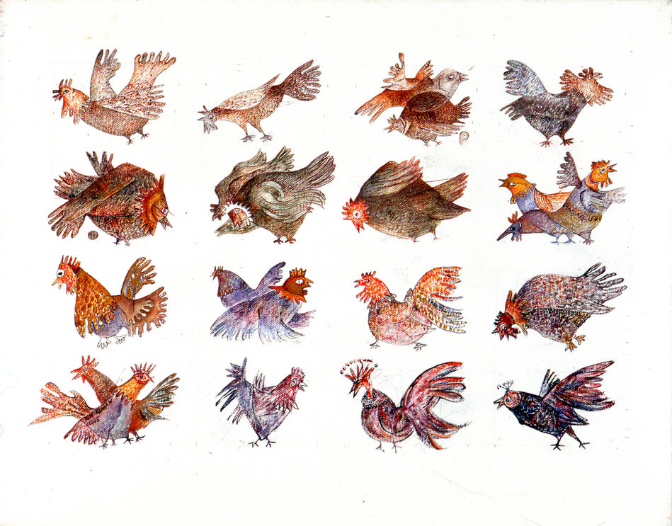 Galline furbe n. 1, 2, 3, 4 