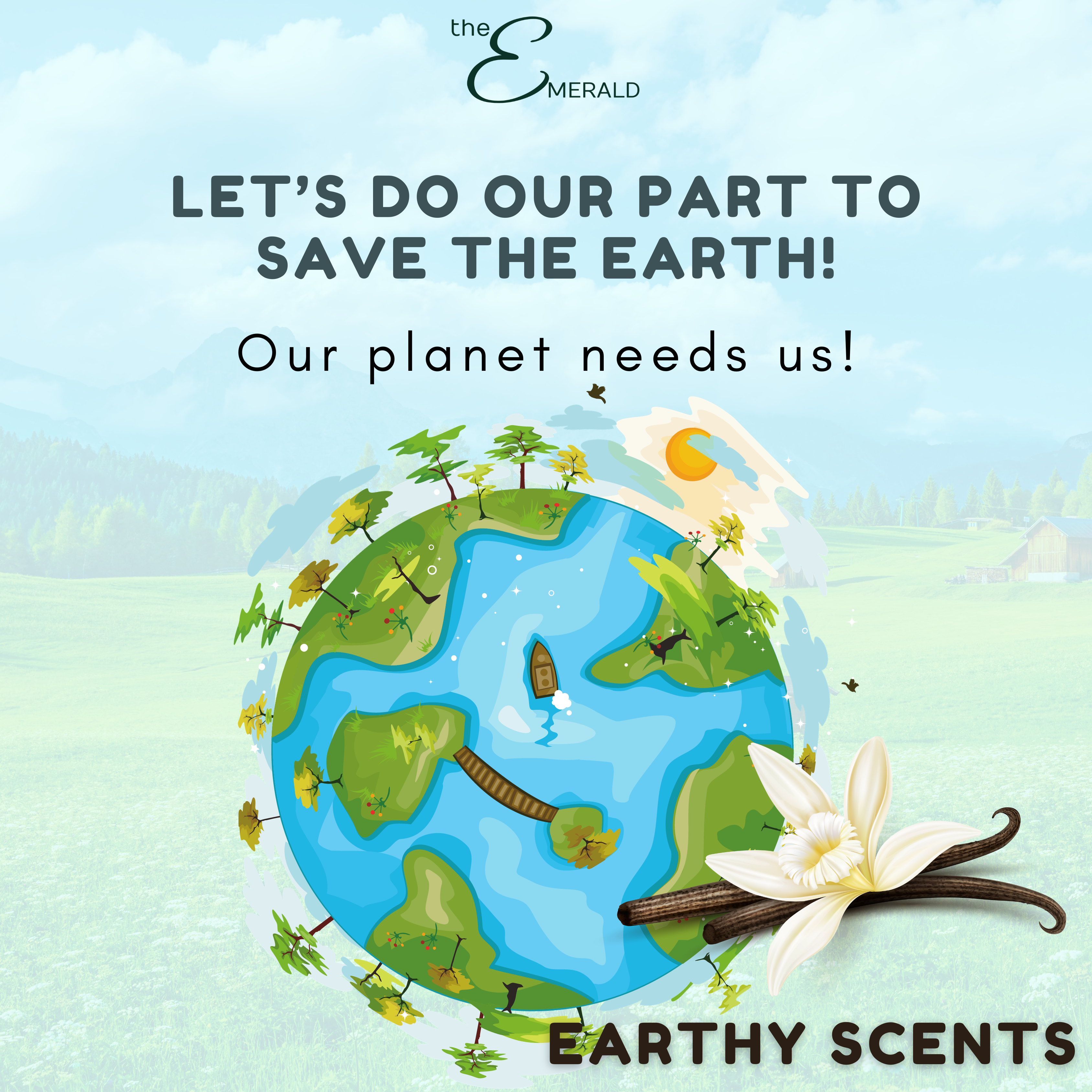 Recycle Your Vessel - Earthy Scents