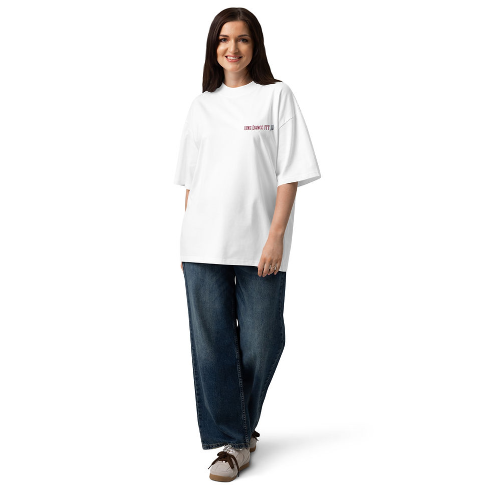 Thumbnail: Unisex organic oversized high neck t-shirt